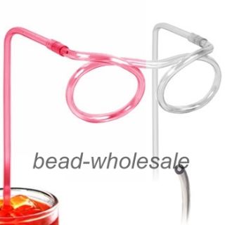  Flexible Soft Glasses Silly Drinking Straw Glasses For Kids Party Fun