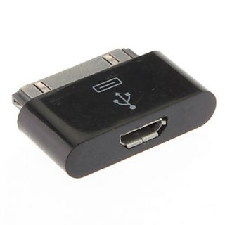 30 pinos macho para Mini Adaptador USB fêmea para iPad, iPhone 4/4S e
