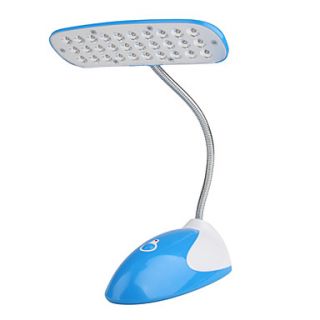 USD $ 27.69   30pcs LED light LED Super Capacity Desk Lamp Blue,