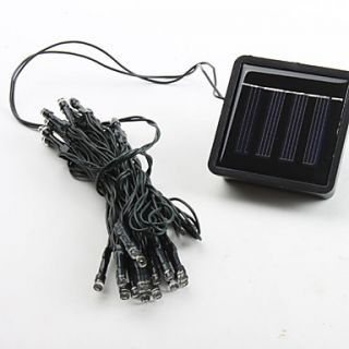 USD $ 12.49   Solar Powered 3M 30 LED White Light 2 Mode LED String