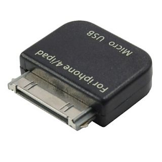 USD $ 1.49   Micro USB to Apple 30pin Connector/Adaptor for iPad and