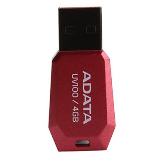 USD $ 9.29   4GB ADATA UV100 USB 2.0 Flash Drive,
