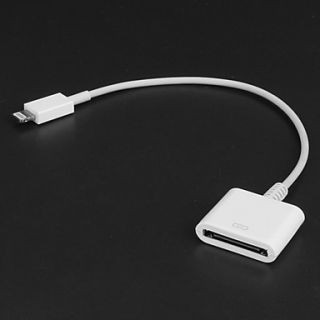 30 Pin Female Lightning Adapter mit 1m Kabel für iPhone 5, iPad Mini