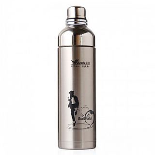 USD $ 33.59   Portable Stainless Steel Travel Bottle (500ml),