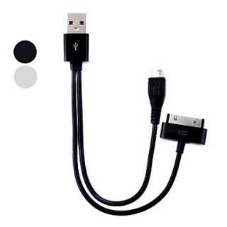 USB naar 30 pin dock connector en USB synchronisatiekabel oplaadkabel