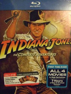 Indiana Jones   The Complete Adventure Collection Blu ray Target