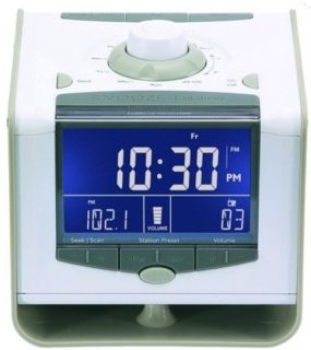  NL7DEX US 7 Day Alarm Clock Two Independent Wake Schedules