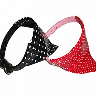 USD $ 3.19   Spotted Pattern Scarf Style Dog Collar (37cm, Assorted