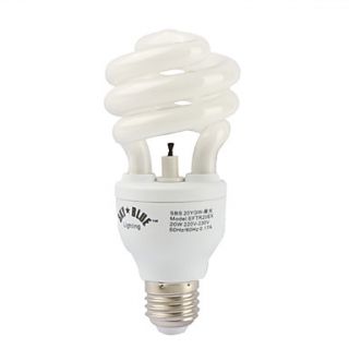 EUR € 11.40   e27 20w branco quente luz da lâmpada de poupança de