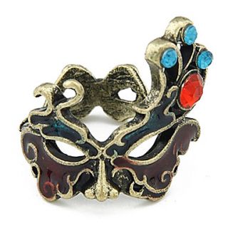 EUR € 2.38   Dance Masker Alloy Ring, Gratis Fragt På Alle Gadgets