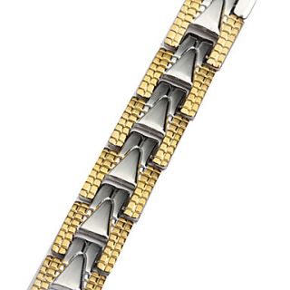 EUR € 6.43   Goldrand Titan Armband aus Stahl, alle Artikel