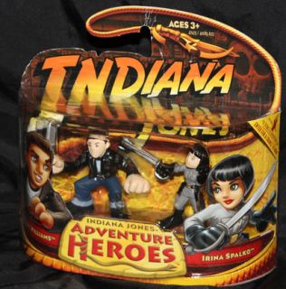 Indiana Jones Adventure Heroes Mutt Williams Irina Spalko New