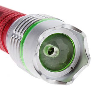 Mini foco ajustável Lanterna Strobe Luz Branca com chaveiro (4xLR44