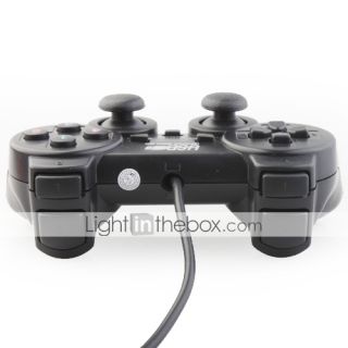 USD $ 9.46   USB 2.0 Wired Double Shock 2 Gaming Controller for PC