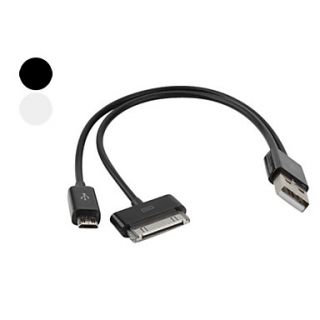 EUR € 2.47   2 em 1 USB de maçã de 30 pinos e USB micro