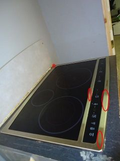 Electrolux 30 Hybrid Induction Cooktop Stainless EW30CC55GS Scuffs on