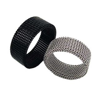 EUR € 2.47   titanium staal 8mm Netty transmuteerbaar ring, Gratis