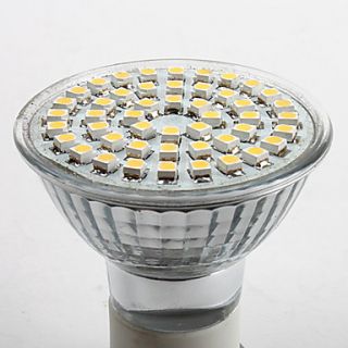 EUR € 3.95   gu10 3w 48x3528 SMD 120 150LM 2800 3200K bianco caldo