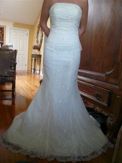 Ian Stuart Inez Wedding Dress Mermaid Style Brand New