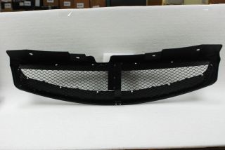 03 07 Infiniti G35 2dr Coupe Flat Black Sport Racing Front Mesh Grille