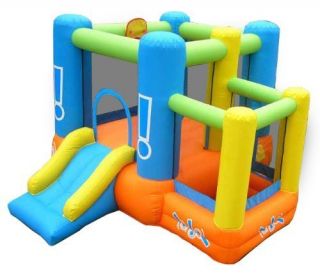 Kids Bounce House Ball Pit Inflatable Bouncing Playhouse w 50 Balls