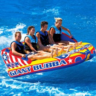 Giant Bubba Float Inflatable Towable Tube Water Ski WOW