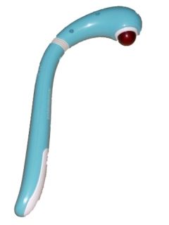  Handheld Massager Teal Blue Vibrating with Infrared Heat