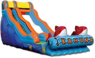  Inflatable Water Slide Little Kahuna Bounce House Moonwalk Pool Slide