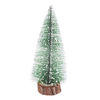 USD $ 2.49   17cm 7 Frosted Pine Christmas Tree Desk Top Ornaments