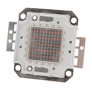 DIY 50W 2000 2500LM Red Light 620 625NM Square Integreret LED modul