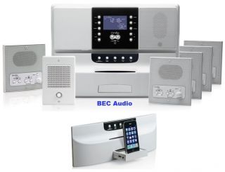 DMC1 Home Intercom Systems with iPod Dock CD Player 12 Room