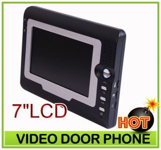  Video Monitor Door Phone Doorbell Intercom System Hands Free