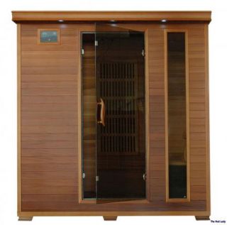  Red Cedar Indoor Infrared Sauna Carbon Heater Heatwave Saunas