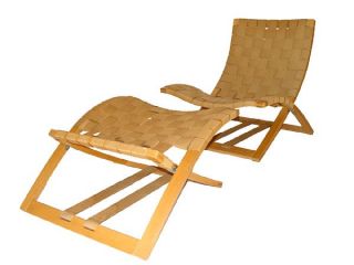 Vintage Ingmar Relling Westnofa Lounge Chair Ottoman