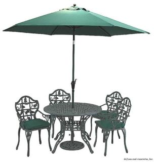 Innova Ivy Outdoor Patio Dining Table Chair Set