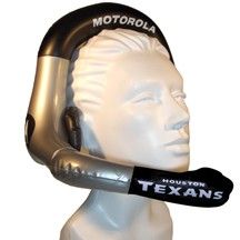 Motorola NFL Texas Texans Inflatable Football Helmet