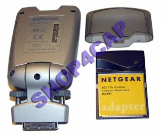 InFocus Liteshow Wireless Projector Video Adapter Wi Fi Card Extender