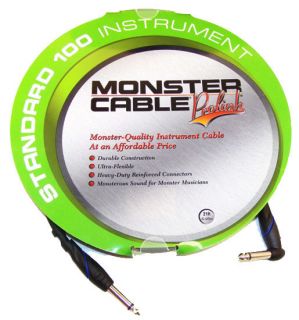  Monster Instrument Cable 21 Feet Angled S100 I 21A Guitar Cable