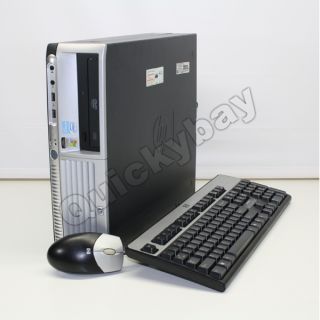Fast HP DC7700 Desktop Computer Intel Dual Core 3 4GHz 2GB 1TB XP Pro