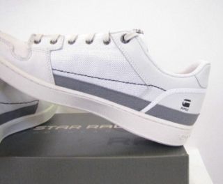 Star Shoes Integer Leather and Textile Designer White Men New