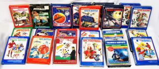 Intellivision Cartridge Games in Box 21 Piece Lot