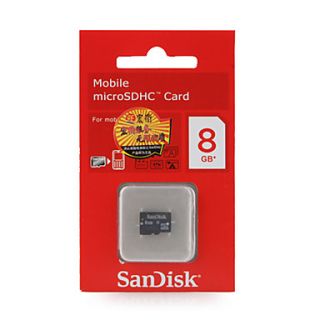 EUR € 10.57   8gb sandisk cartão de memória microSDHC (classe 4