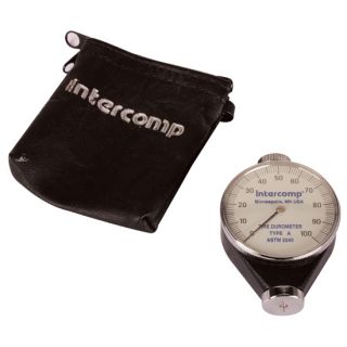 New Intercomp 0 100 Tire Durometer w/ Adjustable Face & Case, ASTM