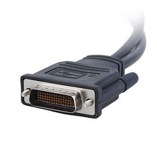 USD $ 9.59   59 pin DVI to 15 pin VGA cable,