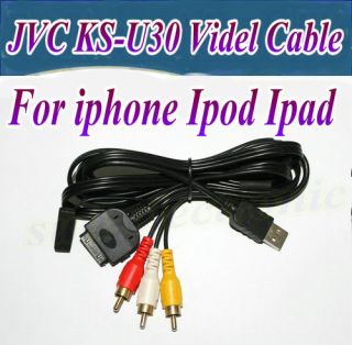  KSU30 USB Audio Video Interface Adapter Cable for iPod iPhone