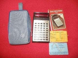 Vintage Texas Instruments TI 30 Scientific Calculator