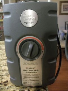 InSinkErator SST Instant Hot Water Dispenser Tank 2 3 Gal