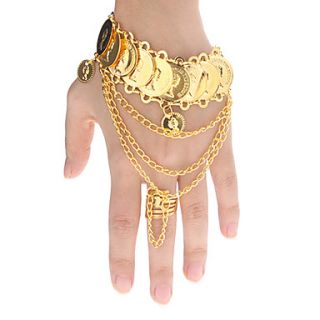 USD $ 4.59   Belly Dance Gold Bracelet,