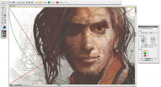New composition tools will help you compose your paintings like the