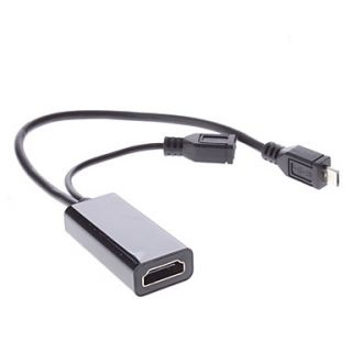 EUR € 10.57   HDMI fêmea para Micro USB Macho e Fêmea Cabo